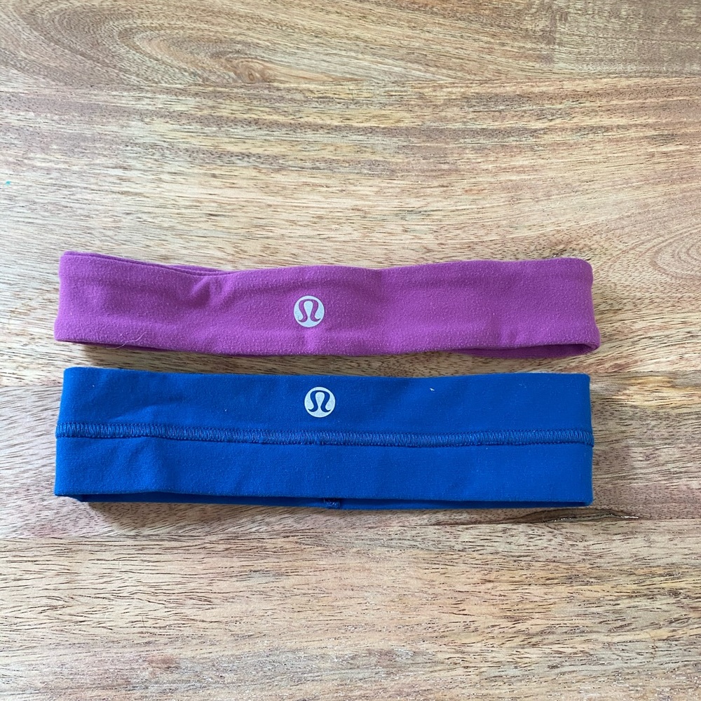 set of 2 lululemon headbands